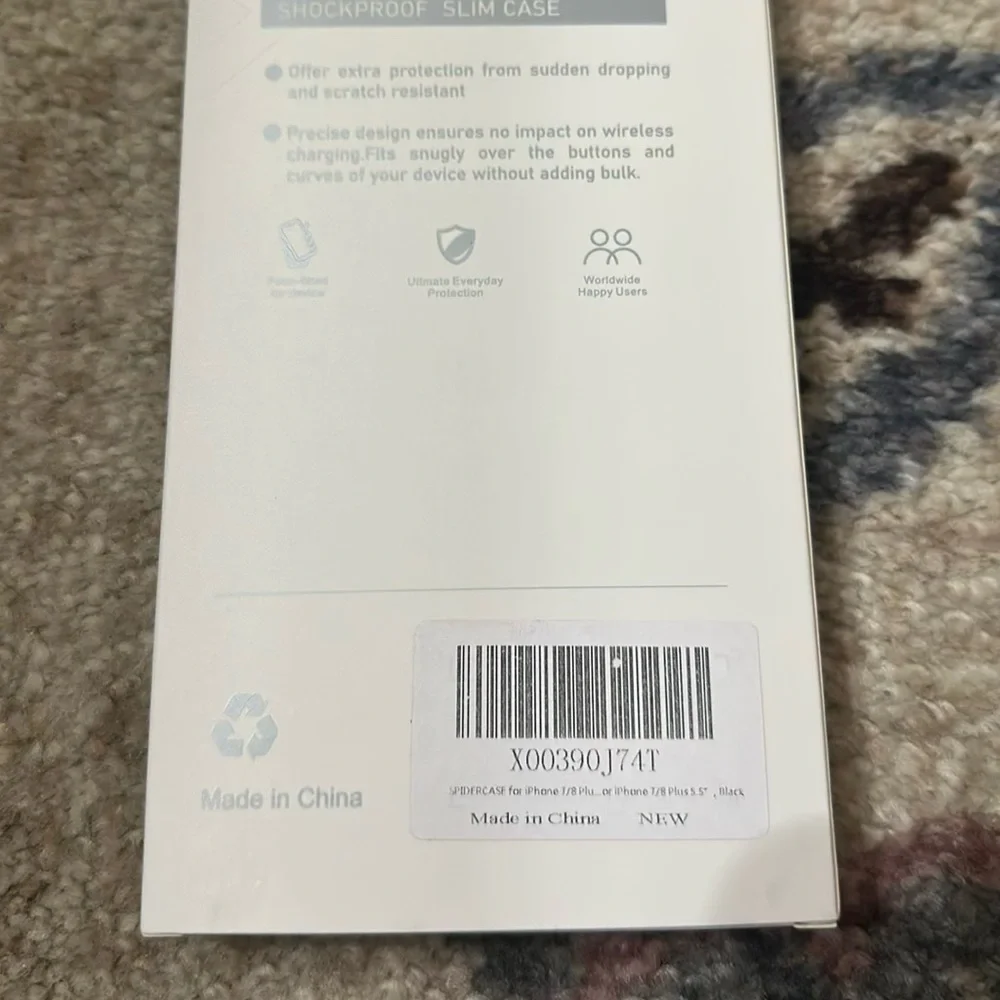 3 for $10 iPhone 7/8 plus black case